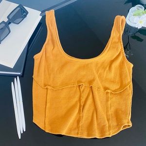 Orange Industrial Trendy Tank